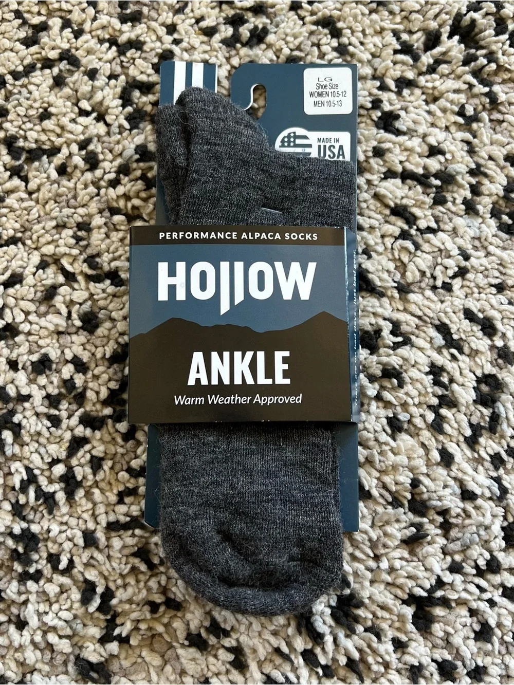Hollow performance alpaca